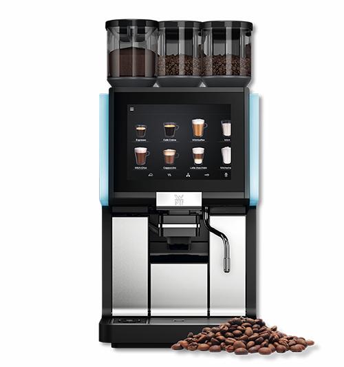 Animo kaffemaskine og kaffebønner