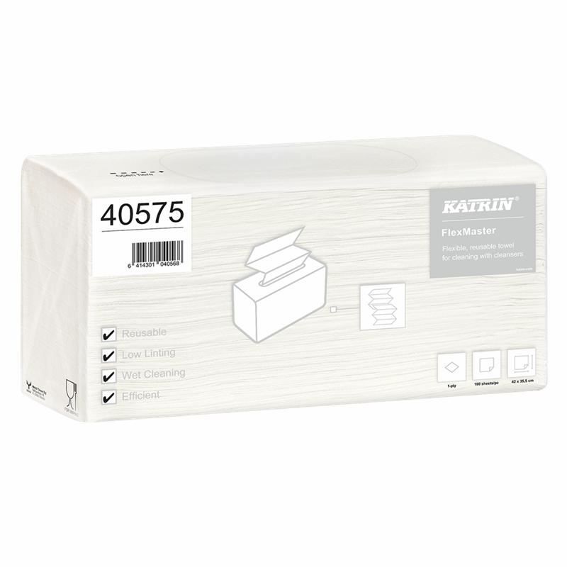Katrin Aftørringsklude FlexMaster 1-lags Hvid