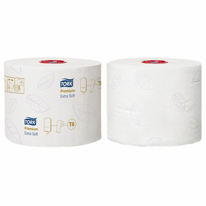  Tork Toiletpapir Mid-Size T6 3-lags 