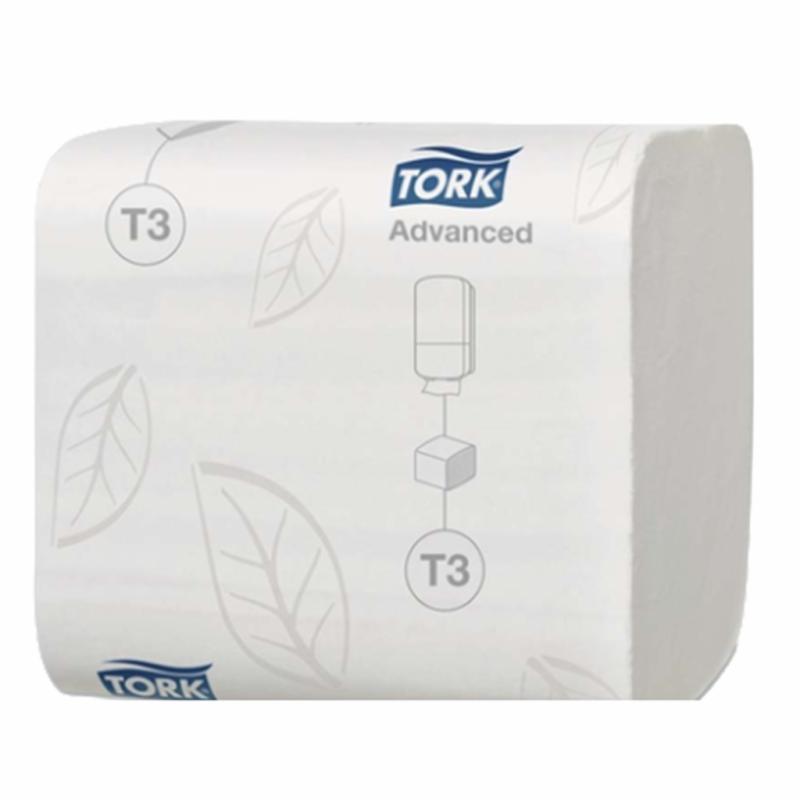 Tork Toiletpapir Ark Bulk Advanced T3 2-lags