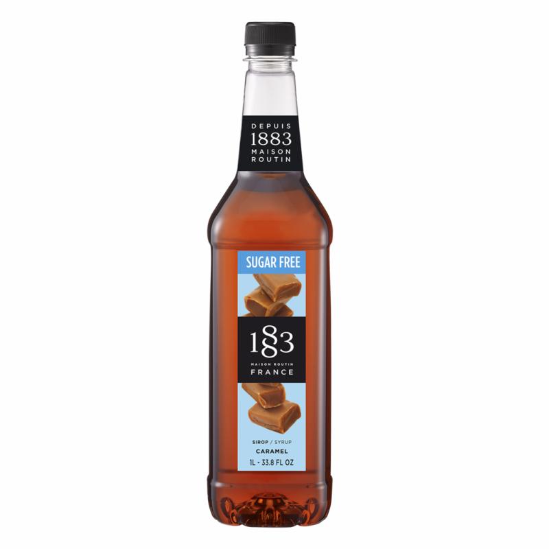 1883 Caramel Syrup sugar free 6x100CL PET