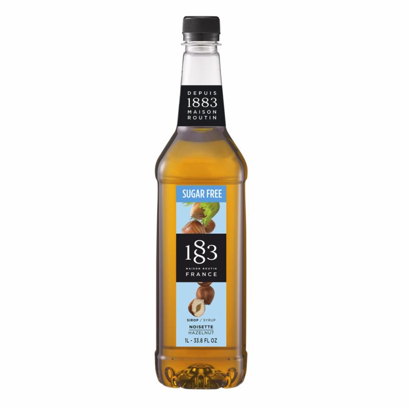 1883 Hazelnut Syrup sugar free 6x100CL PET