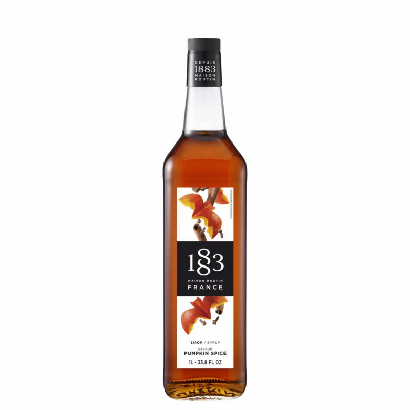1883 Pumpkin Spice Syrup 6x100CL Glass
