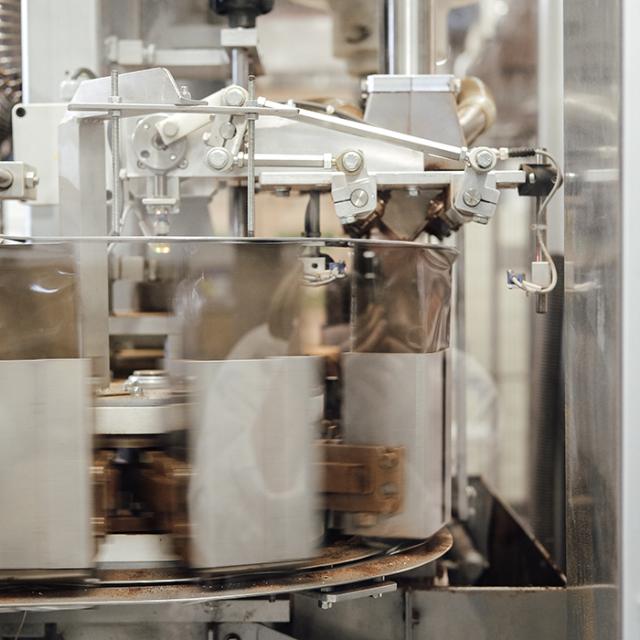 production line at BKI full-service coffee supplier