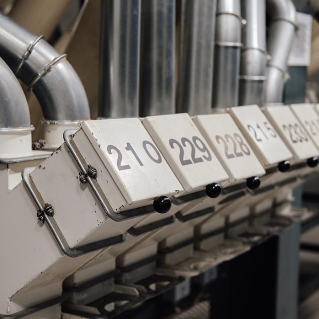 Silos with coffee from BKI full-service coffee supplier